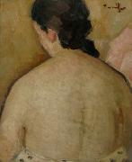 Nicolae Tonitza Tors vazut din spate Sweden oil painting artist